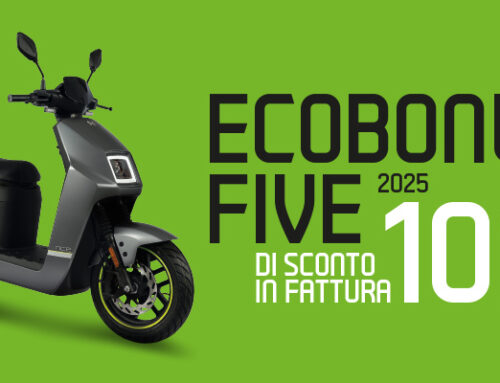 SONO ARRIVATI GLI ECOINCENTIVI FIVE SUGLI SCOOTER ELETTRICI NMOTO!